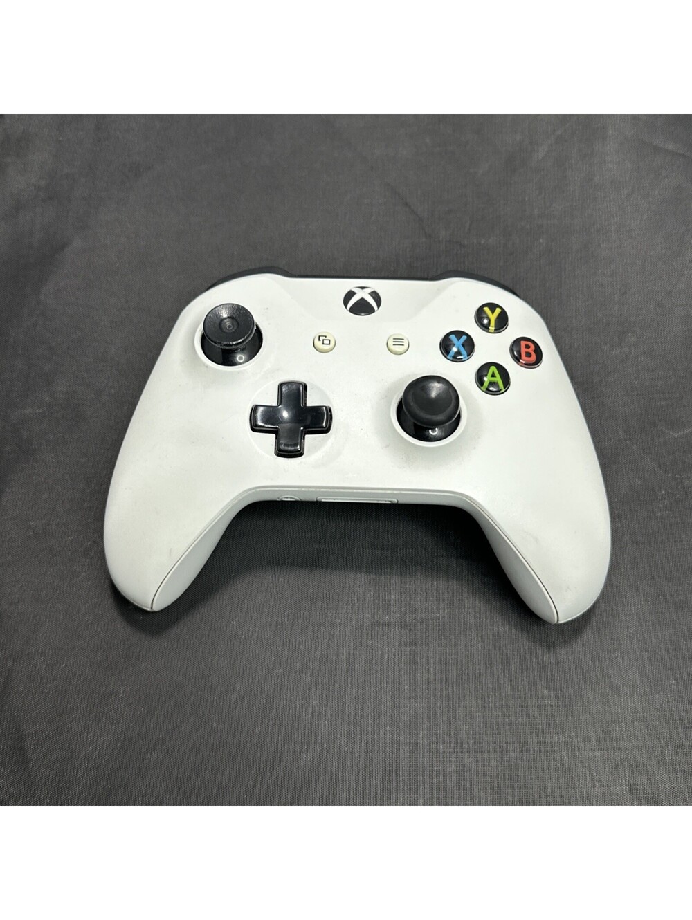 Xbox One White Wireless Controller Model 1708 For Parts Stick Drift Right Stick